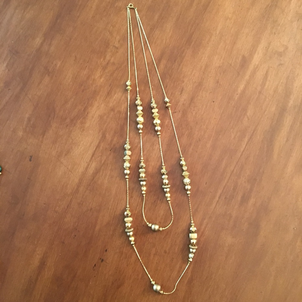 Gold Geometric Necklace